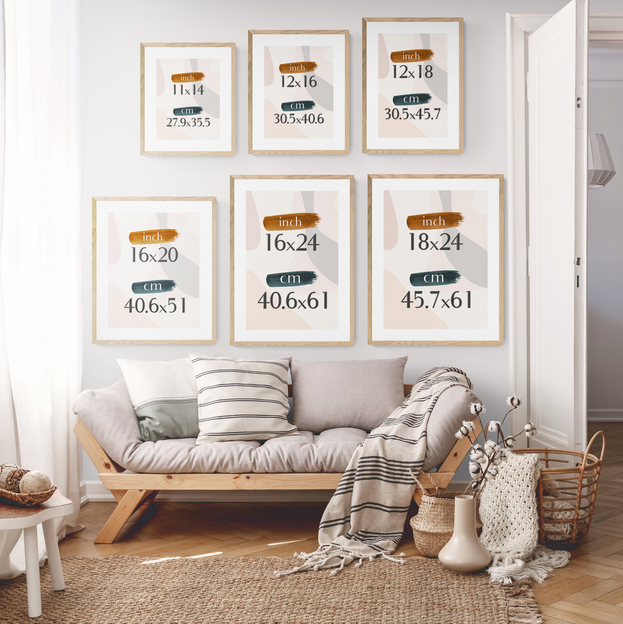 Abstract Watercolor Boho Prints Watercolor Wall Art Abstract | Etsy