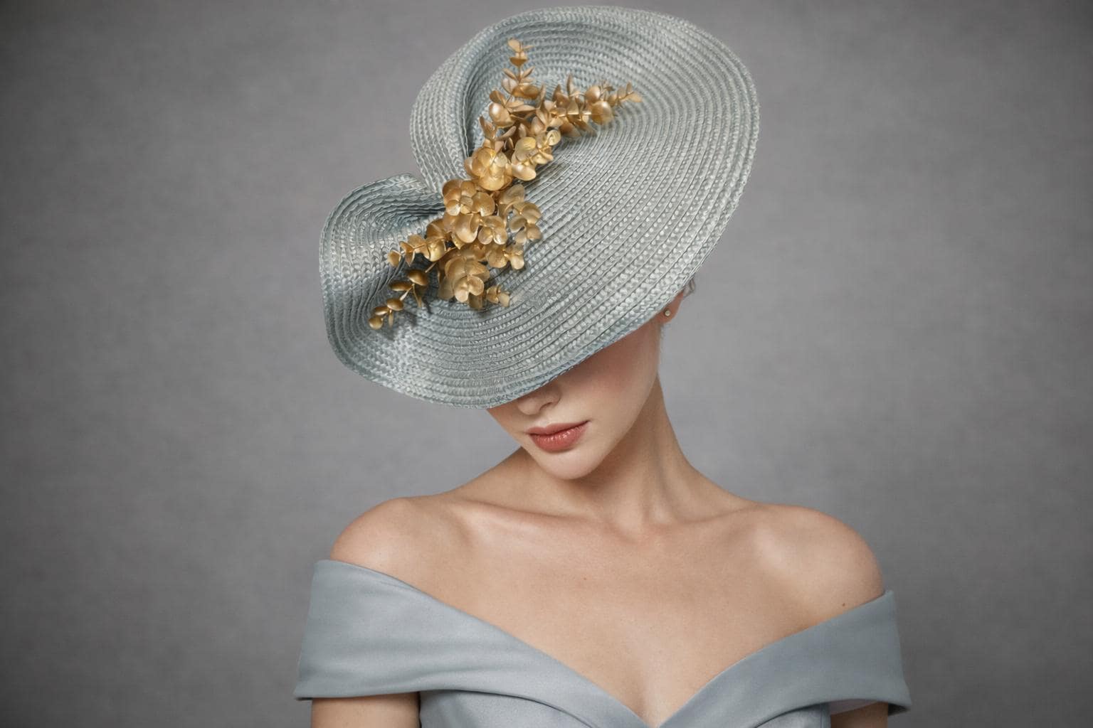 Bibi / Fascinateur Pour Mariée - Chapeau élégant Vintage Pour Mariage - Neuf Avec étiquettes