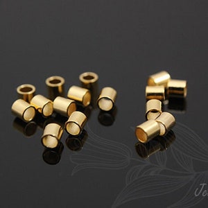 B489-2g-vergulde 2x2mm krimpbuizen