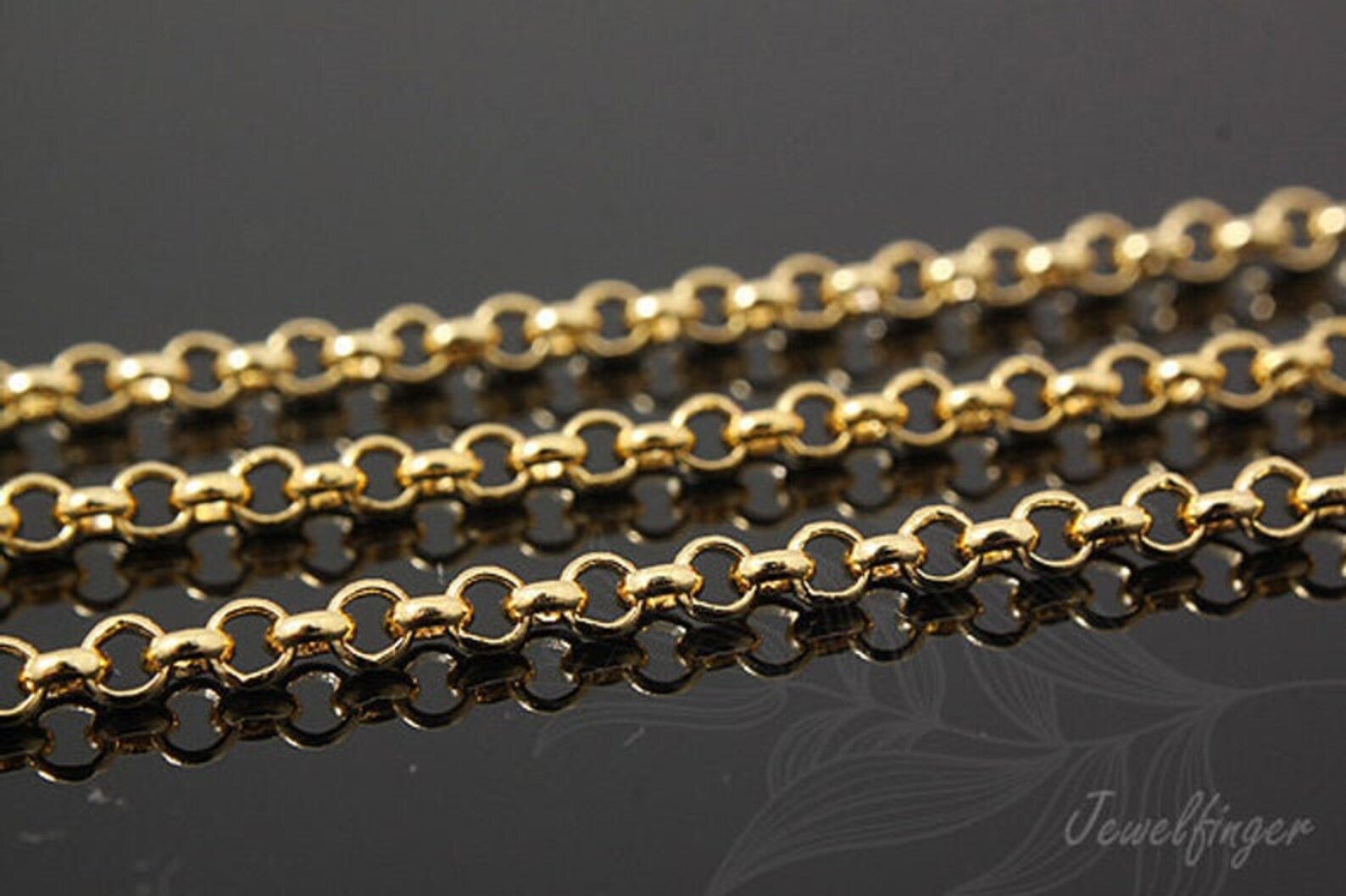 A0312.5mm BL1MGold PlatedChain Etsy