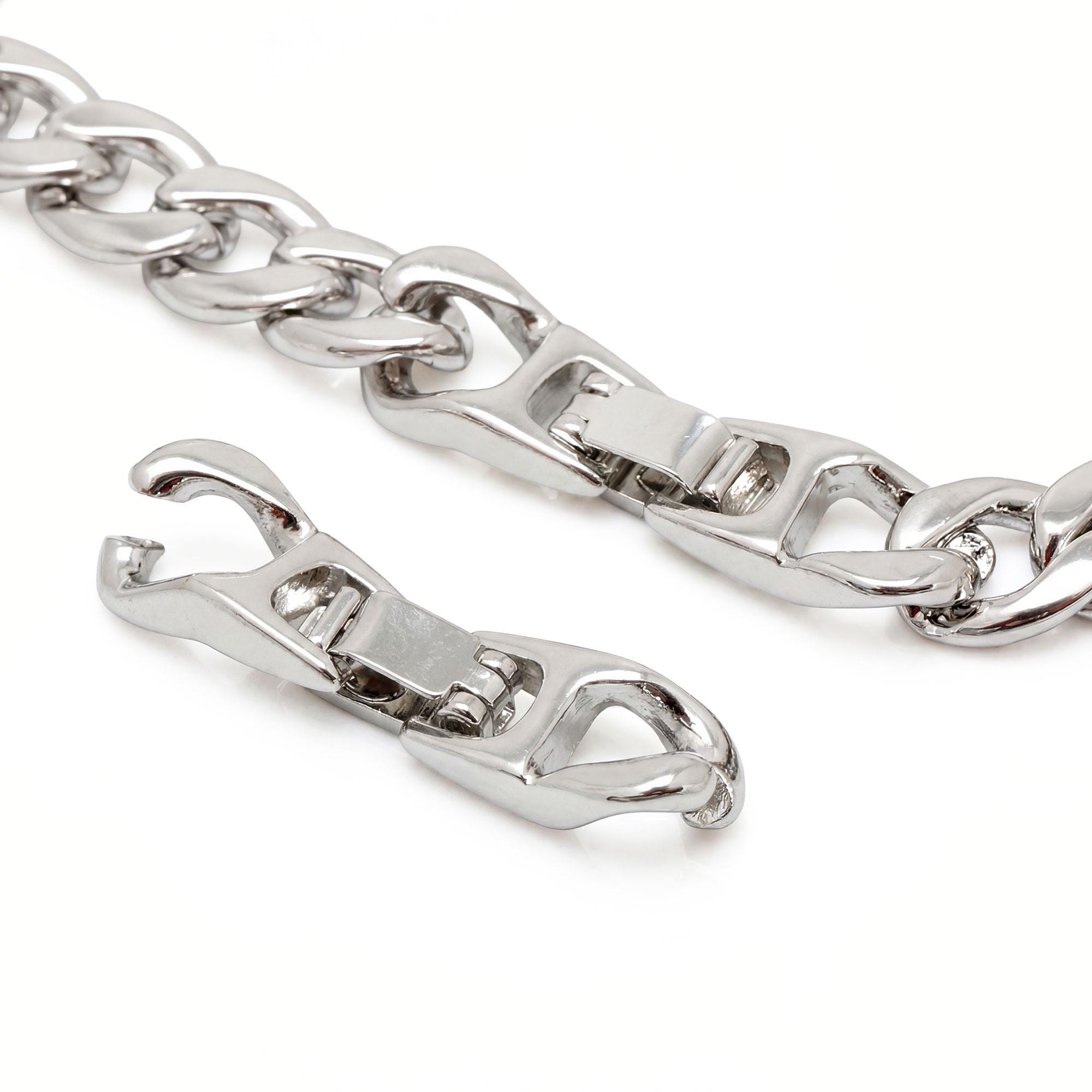Bracelet Clasp, Watch Clasp, Curb Chain Chunky Chain Clasps [H279