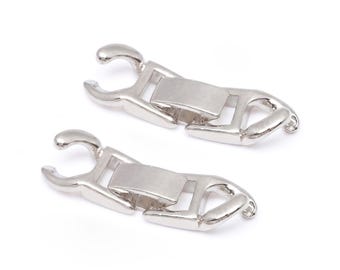 Bracelet Clasp, Watch Clasp, Curb Chain Chunky Chain Clasps [H279