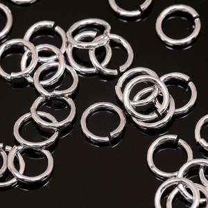 B587-1*5mm-10g-Ternary Alloy Plated Jump Ring-Open Link-Basic Supplies