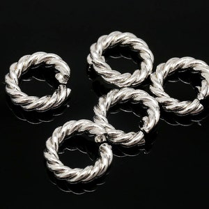 B471- 10pcs-Ternary Alloy Plated-2.7*6mm Jump Ring-Open Link