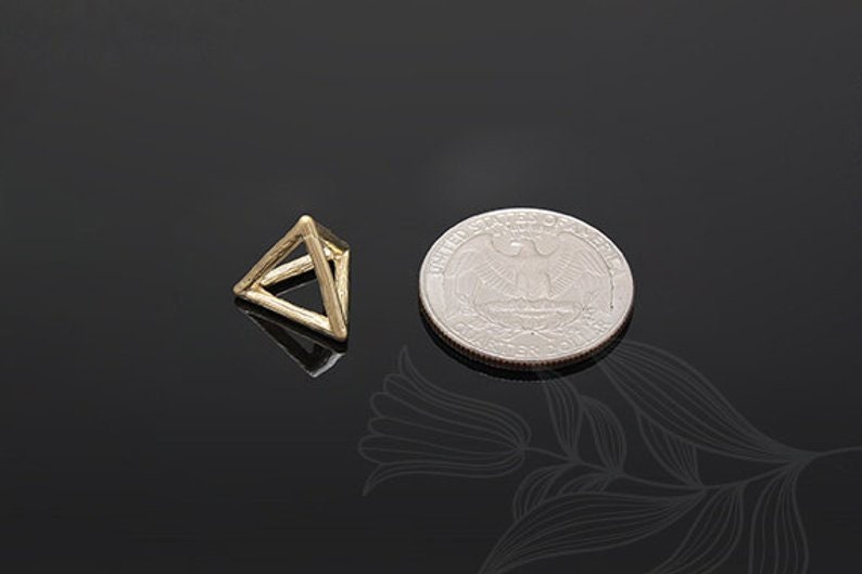 H989-2pcs-Matt Gold Plated
