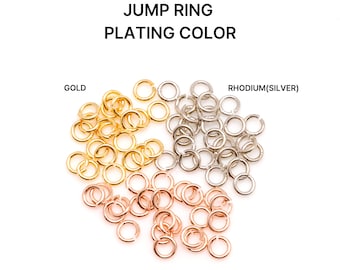 B696,B319-10Gram, 1.2*8mm Jump Ring, Open Link, Premium Quality Open Jump Ring, Jewelry Making DIY Crafter, Nickel Free