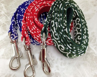Japanese Karakusa Rayon Dog Leash Shiba Inu Walking Accessory