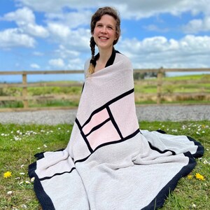 Blanket Blocks knitting pattern - video & PDF