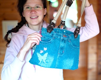 Jeans Project Bag - Sac fait main upcyclé