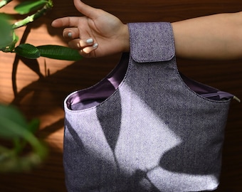 Borsa da progetto KnitPro Snug per lavorare a maglia e all'uncinetto, viaggiare o organizzare
