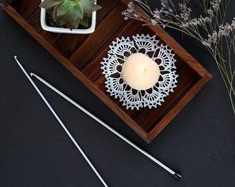KnitPro tunisian crochet hook aluminum