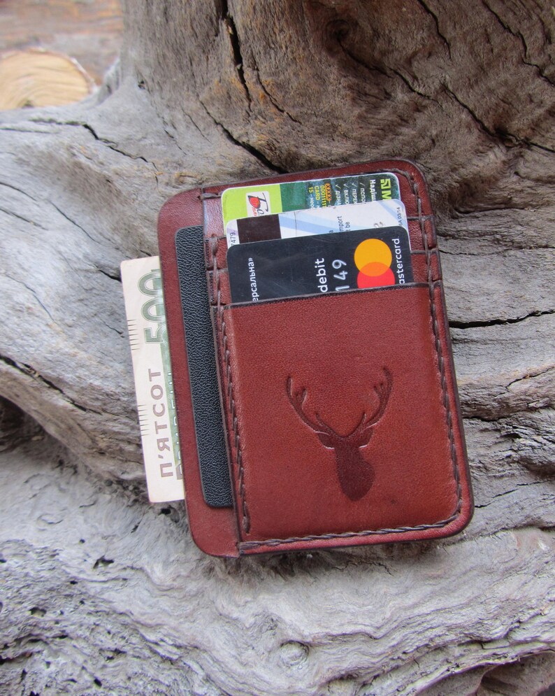 Card Holder Patternwallet Pattern Pdfleather Card Holder PDF Etsy