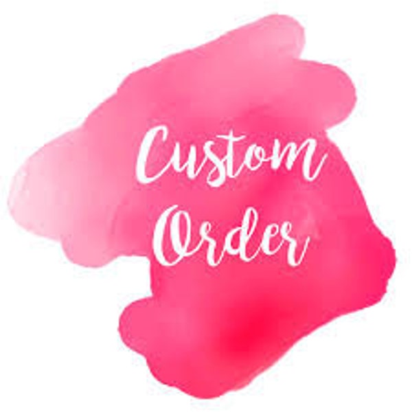 10 oz custom order candle - custom scent and images available on request Custom and Made to Order