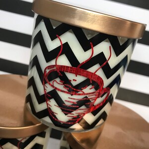 Twin Peaks/Fire Walk with Me Damn Fine Coffee Hand Poured 10 oz  Candle  Scented in Kona Coffee with hints of sweet vanilla