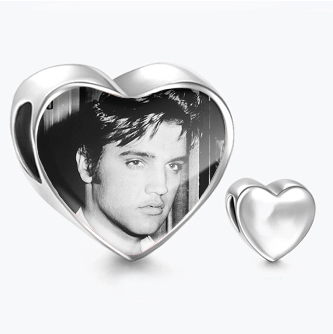 Christmas Elvis Photo Bracelet Charm Custom Bracelet Photo Etsy