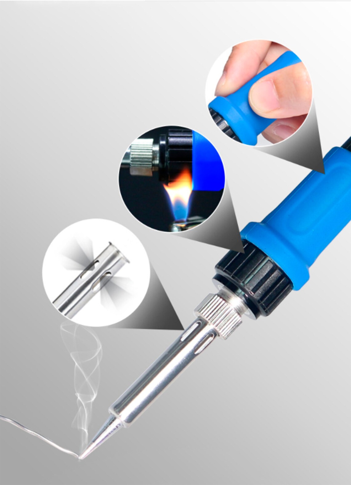 Soldering Iron Kit Electronics 100W 110V Portable Soldering Etsy