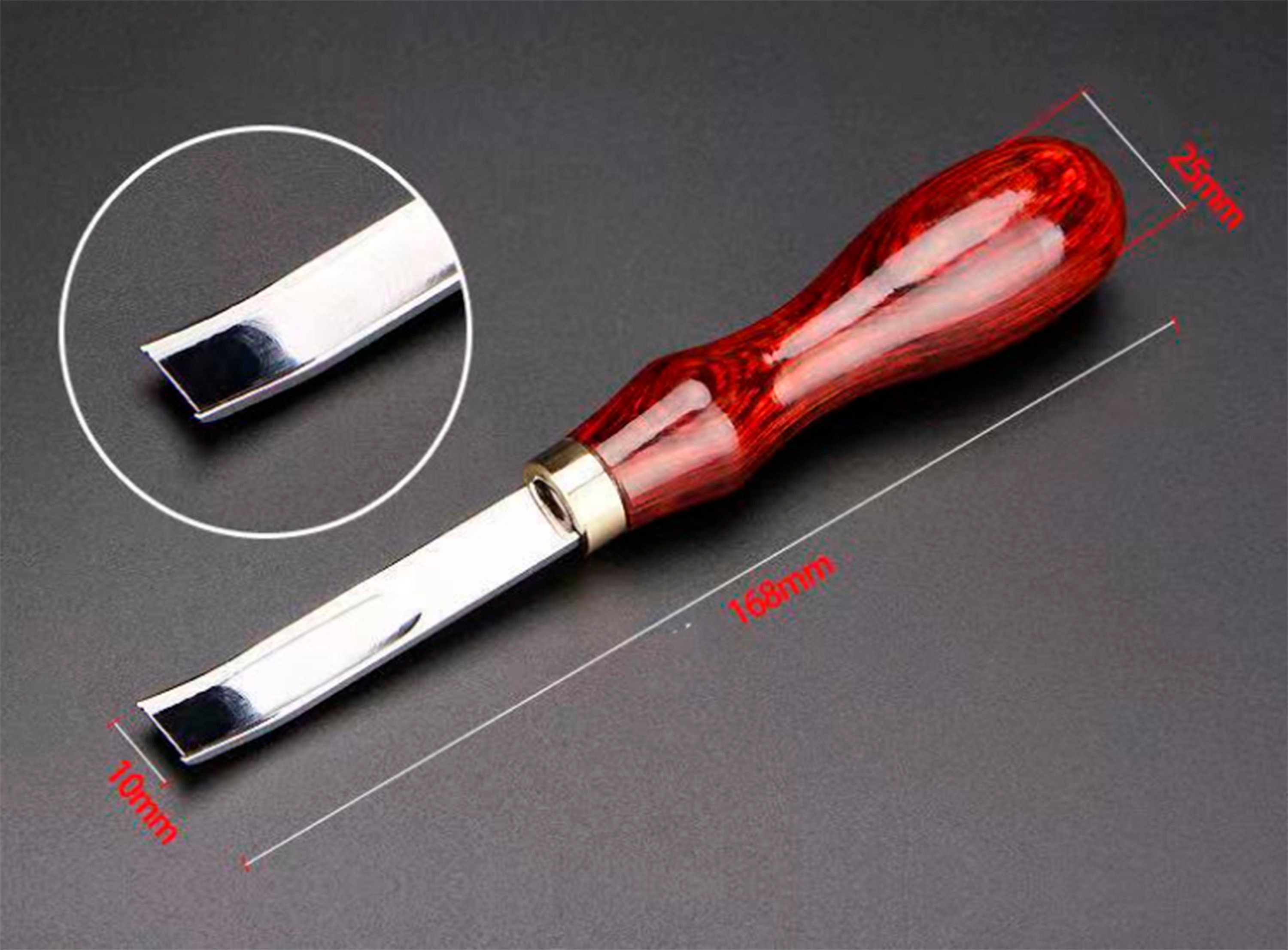 Leather French Edger Beveler Tool Leathercraft Edger Skiving Etsy