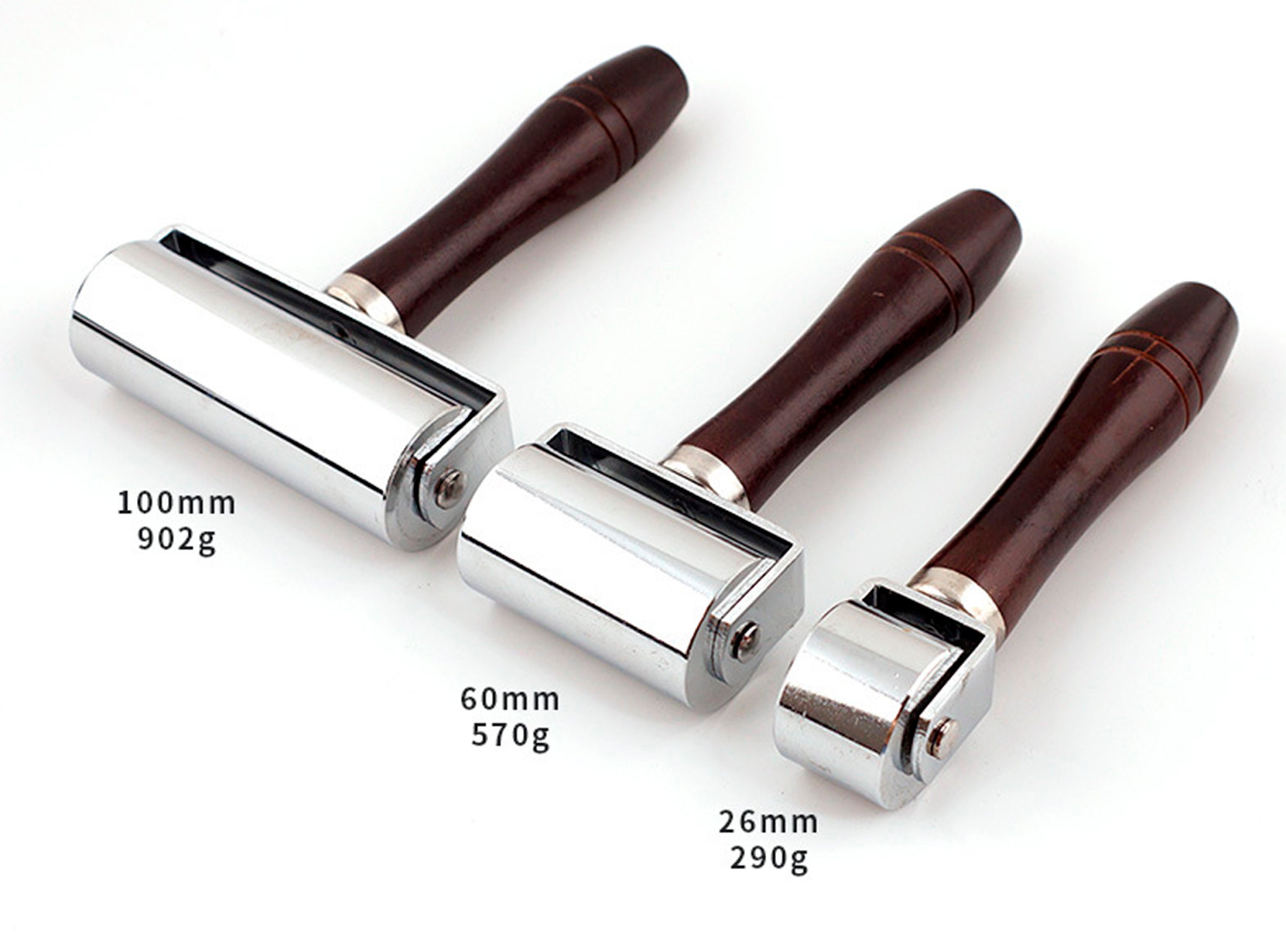 Leather Press Edge Roller Leathercraft Wooden Handle Carbon Etsy