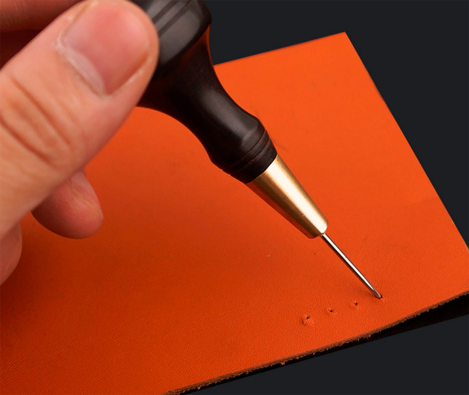 Leather Craft Scratch Awl Round Diamond Awl for Leather Work Etsy