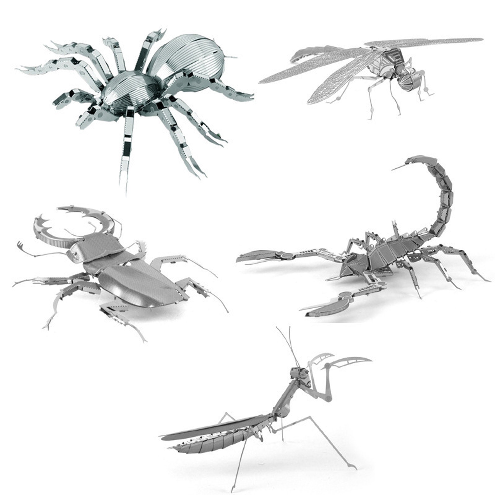 3D Metal Puzzle| Spatial Model|3d Furnishing Articles |dragonfly Puzzle ...