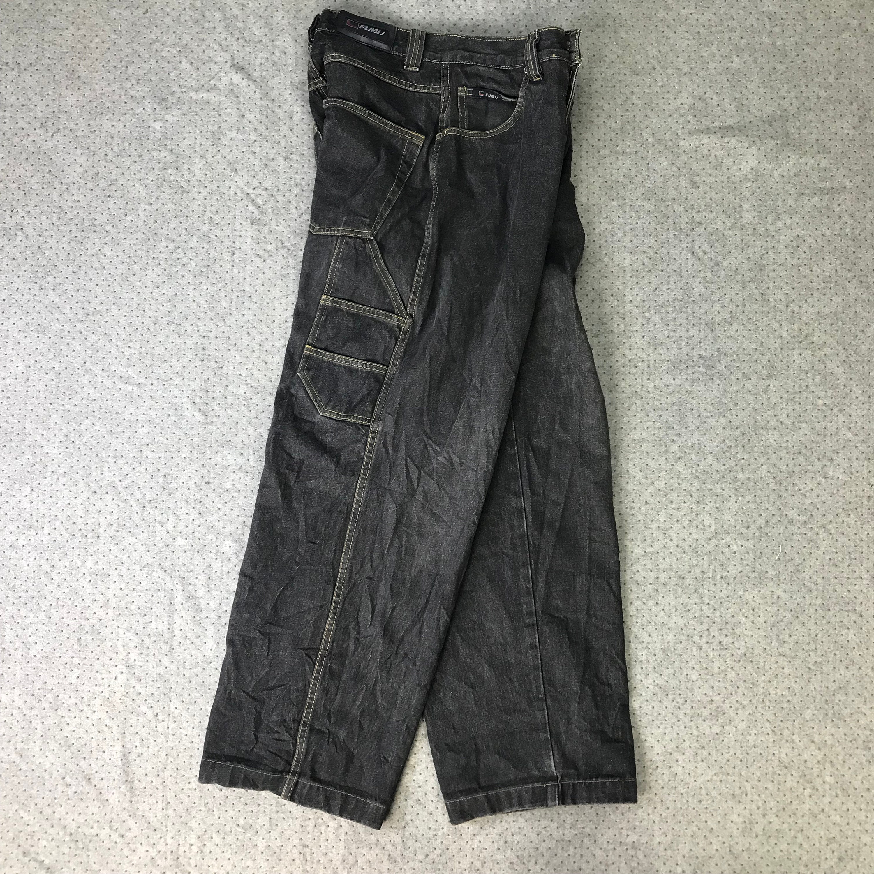 Vintage Fubu Biggie Hiphop Style Denime 