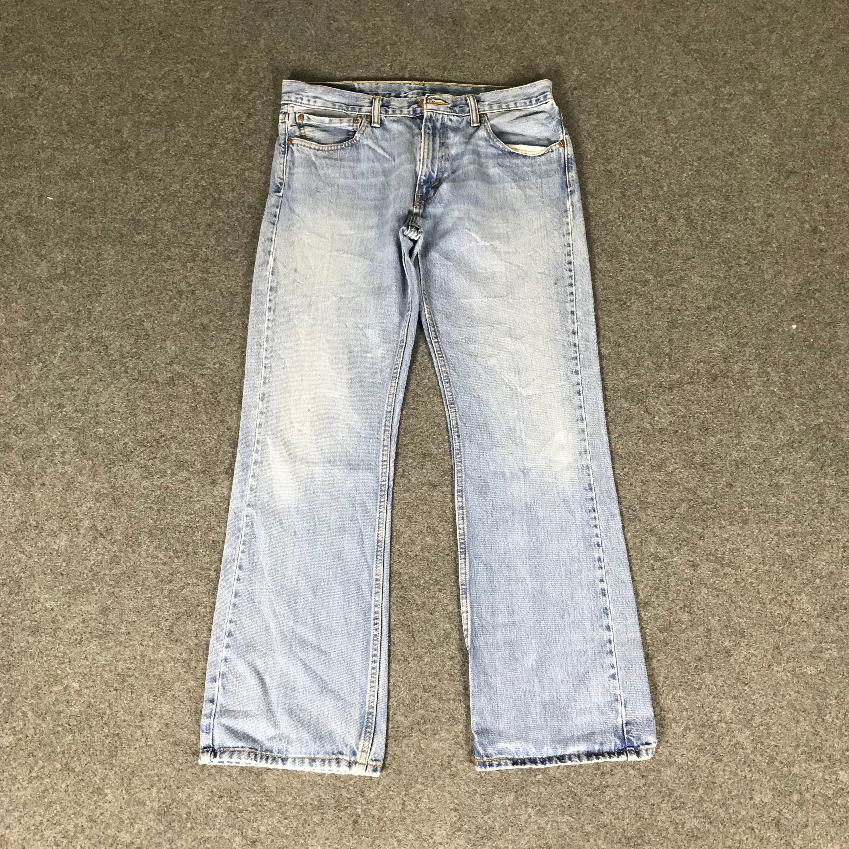 Vintage Faded Blue Levis 527 Bootcut 