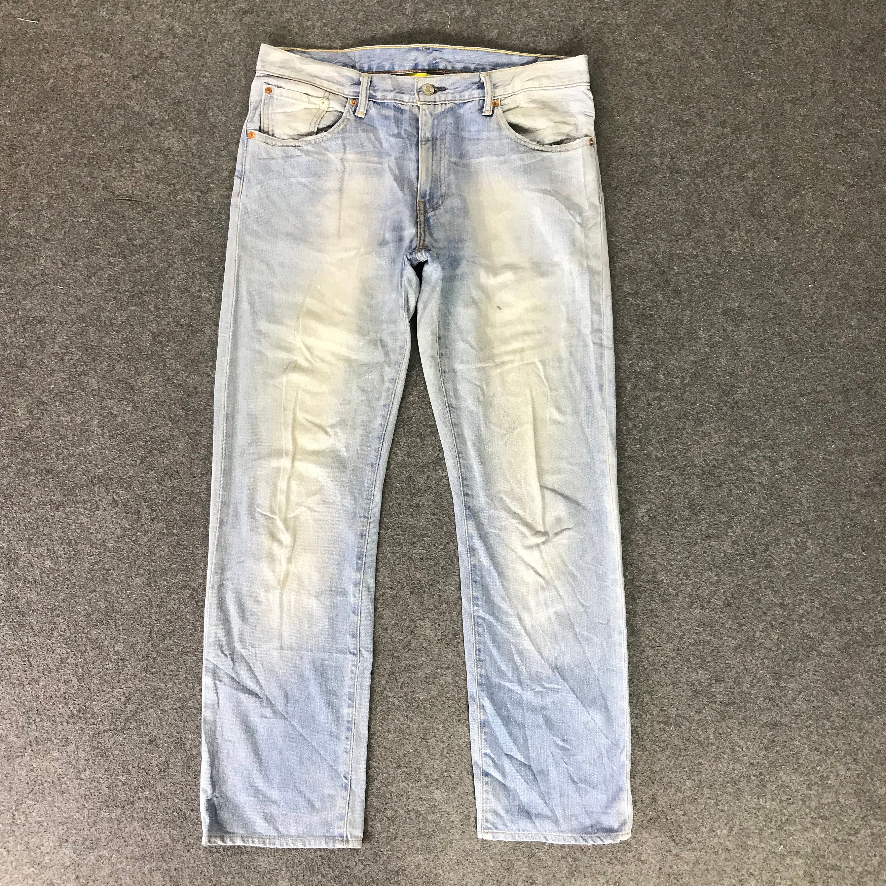 Vintage Rusty Levis Lot 502 Light Wash 