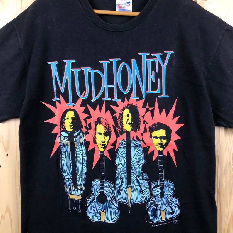 Vtg 90s mudhoney band shirt / american alternative rock band | Etsy