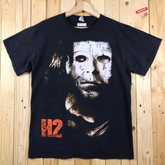 vintage H2 horror movie 90s halloween shirt