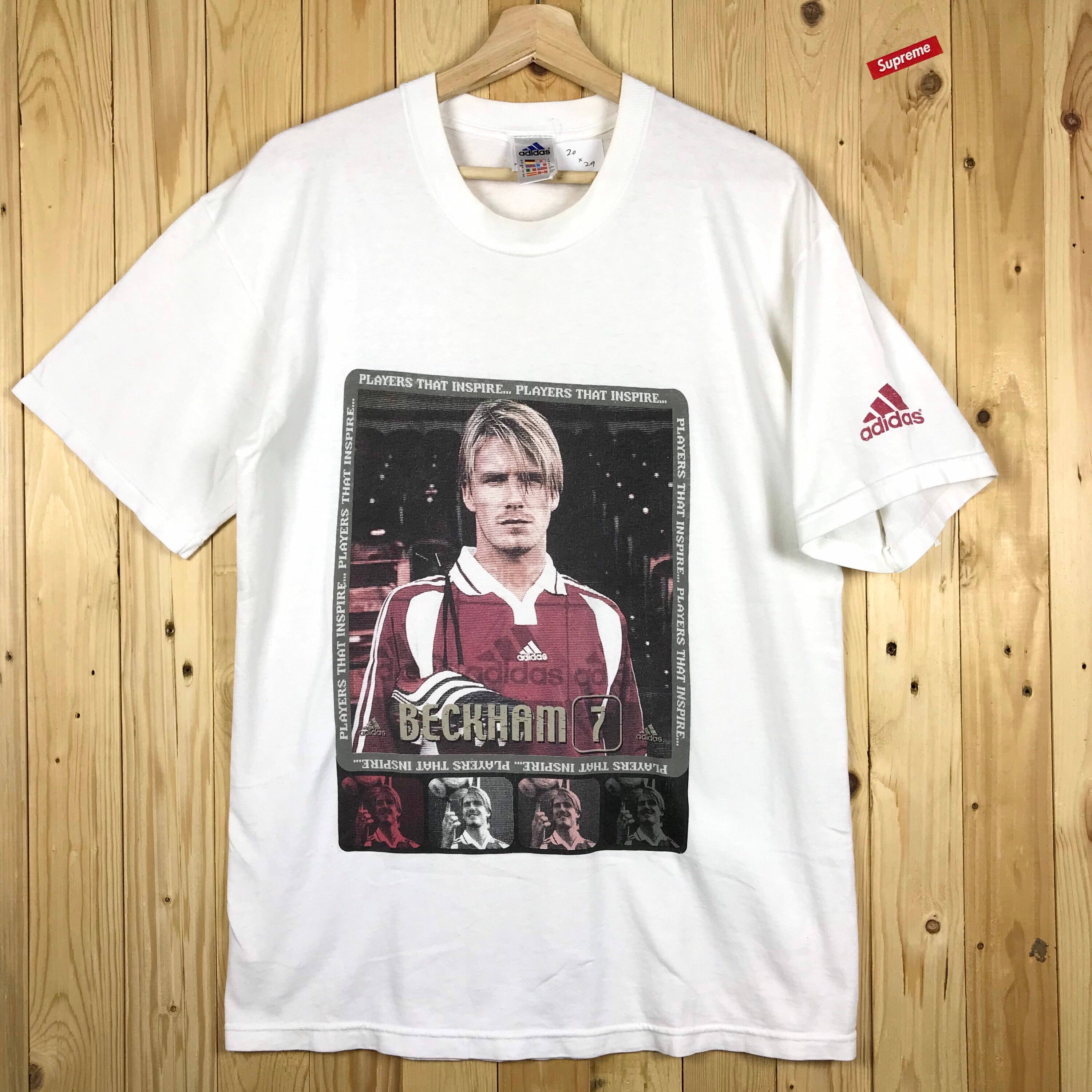 david beckham adidas t shirt