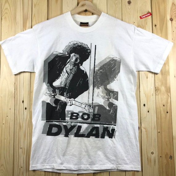 Vintage 90s bob dylan japan tour by brockum shirt