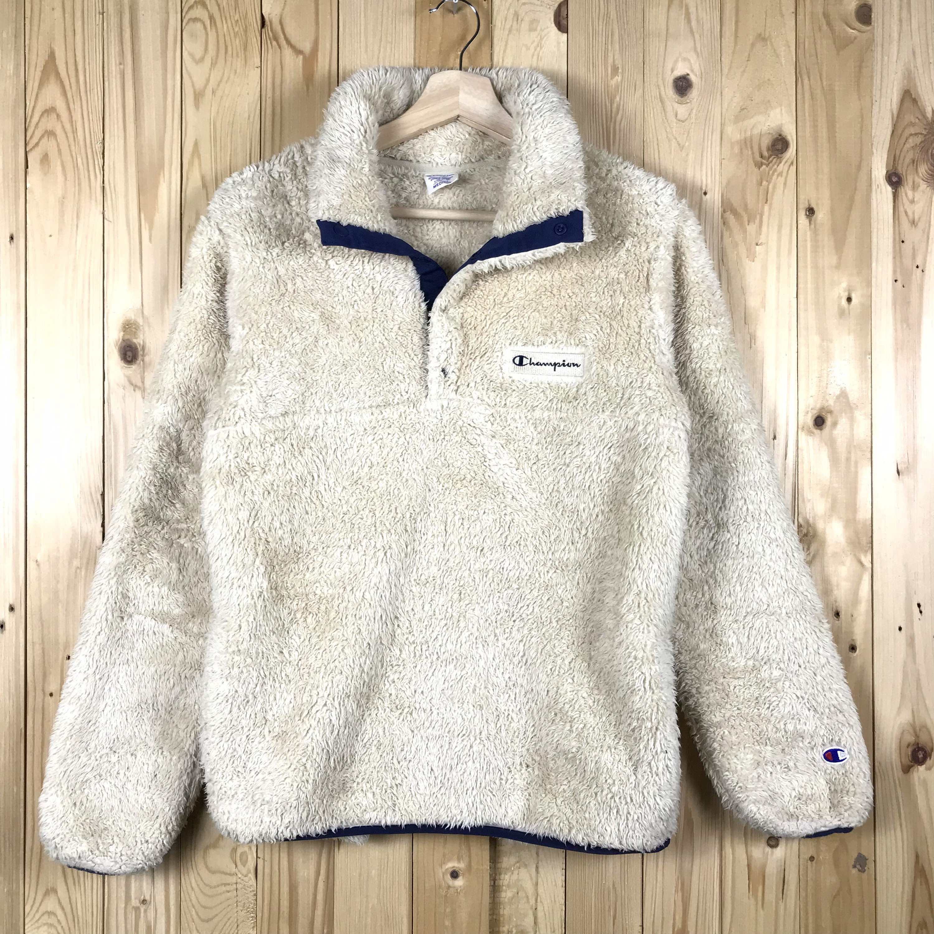 champion beauty and youth sherpa hoodie