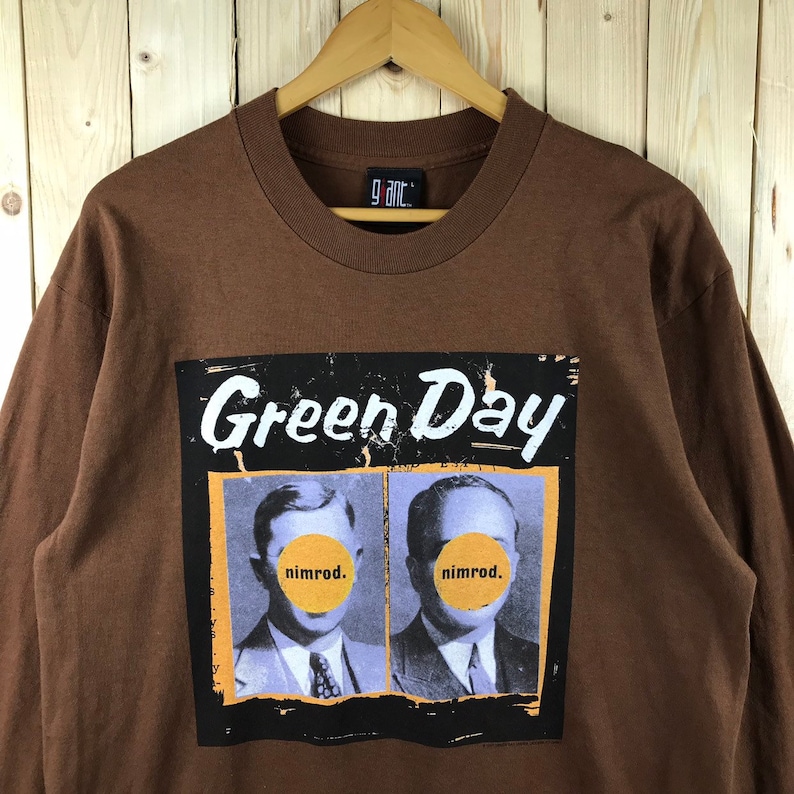 Vintage 90s greenday longsleeve band nimrod by giants vintage greenday band longsleeve shirt !!