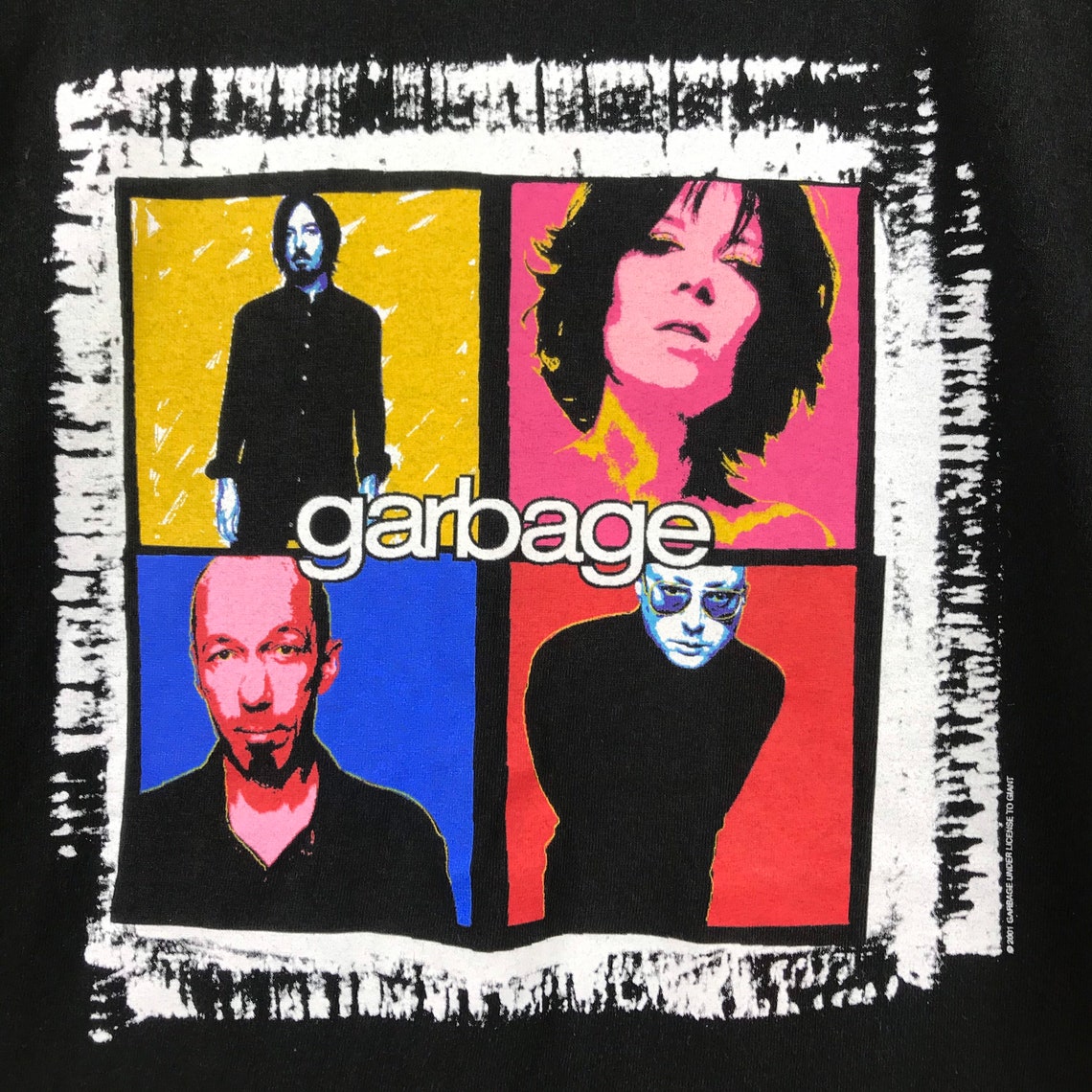 90s garbage band beautiful tour shirt britpop rock band | Etsy