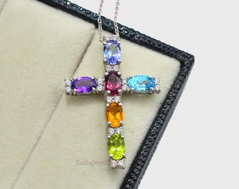 Collana YFN Con Ciondolo Triforce In Argento Sterling 925 | Regalo Uomo Donna Ispirato A Zelda | Catena 18+2 Pollici | Ipoallergenica