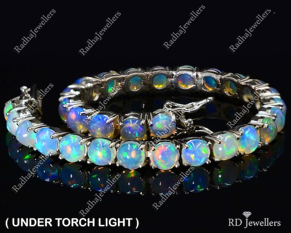 Etsy opal bracelet deals