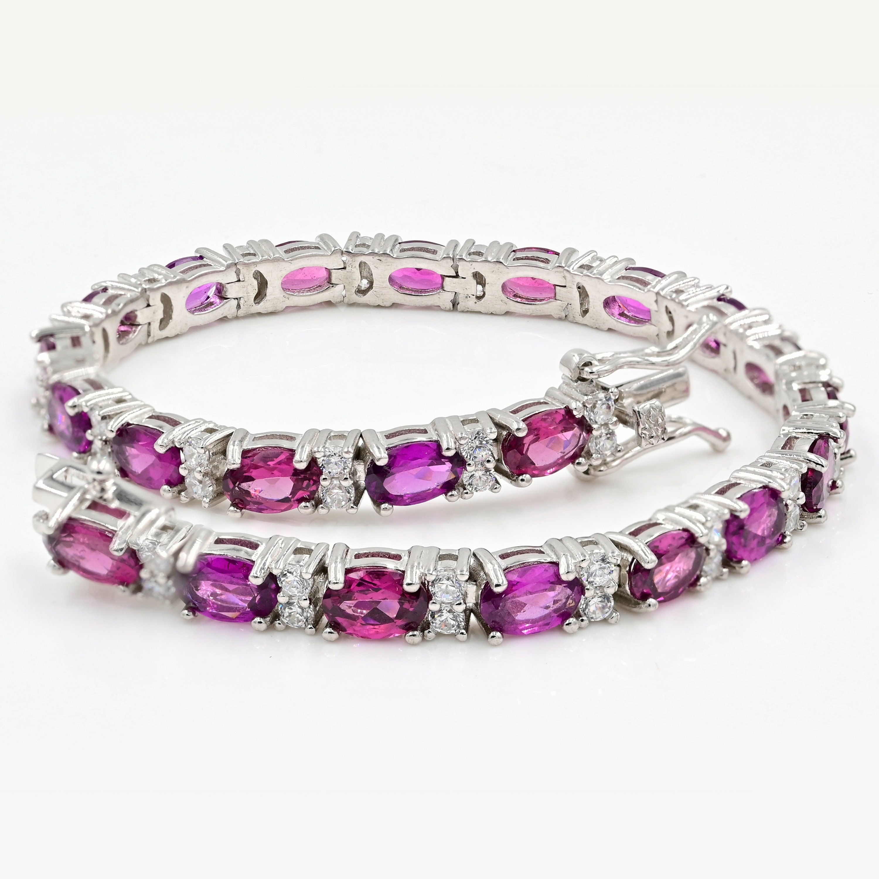 Sapphire & Diamond Wreath Bracelet - Nuha Jewelers