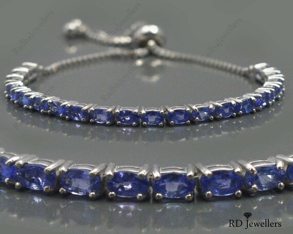 Tanzanite bolo shop bracelet