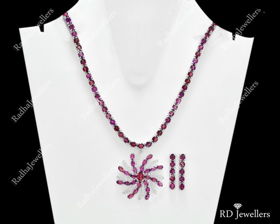 天然 ロードライト ガーネット ネックレス ピアス セット レディース ピンクゴールド 加工 天然石 お守り ロードライトガーネットピアス（ピンクーゴールド） | ジュエリー