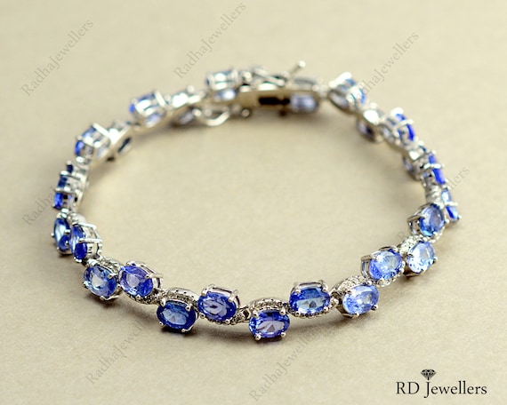 Details about Round Natural Blue Violet Tanzanite Gemstone 925 Sterling Silver Tennis Bracelet Details about Round Natural Blue Violet Tanzanite Gemstone 925 Sterling Silver Tennis Bracelet