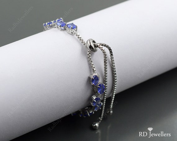 Tanzanite bolo bracelet clearance