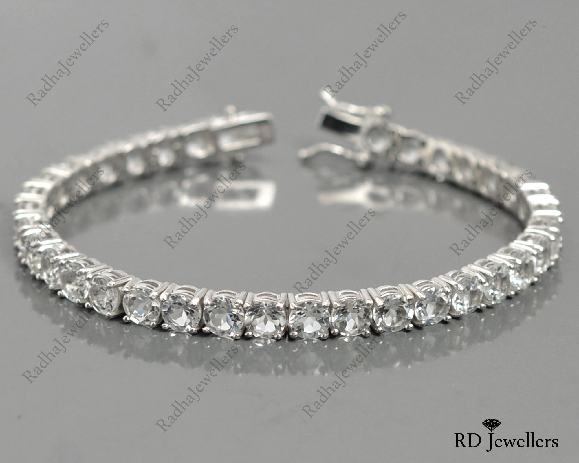 PATTARAPHAN Ying 14-Karat White Gold Topaz Bracelet for Men | MR PORTER