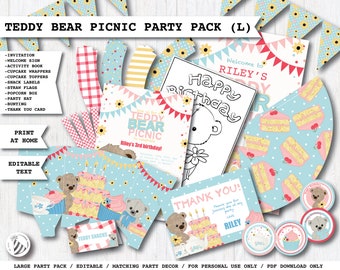 Teddy Bear Picnic Book - Etsy
