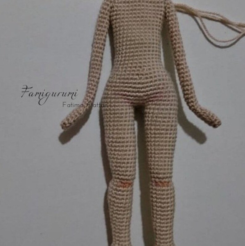 Amigurumi Doll Base Pattern-famigurumi Doll - Etsy
