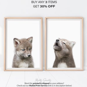 wolf themed baby room