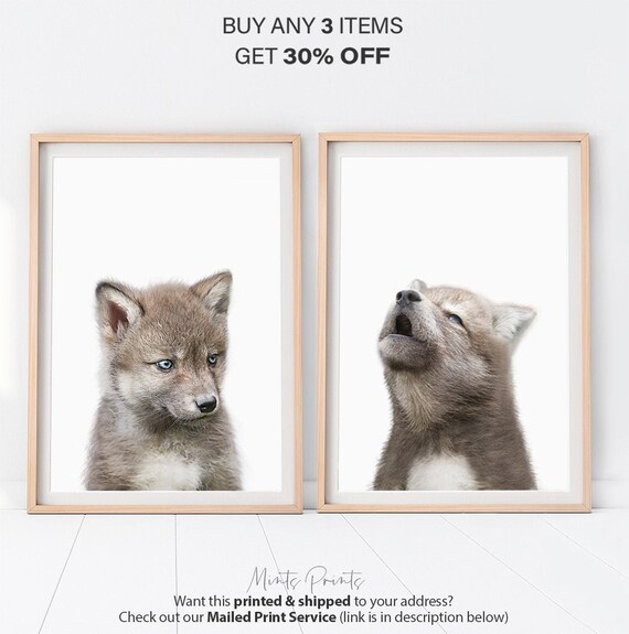 wolf nursery decor