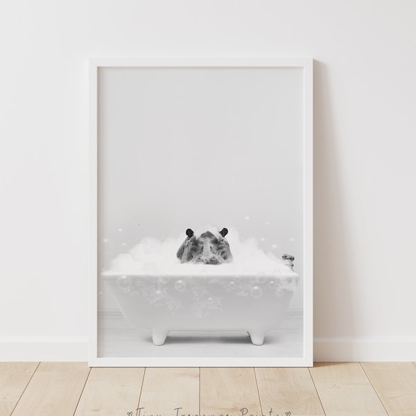 Bathtub Art Print Etsy