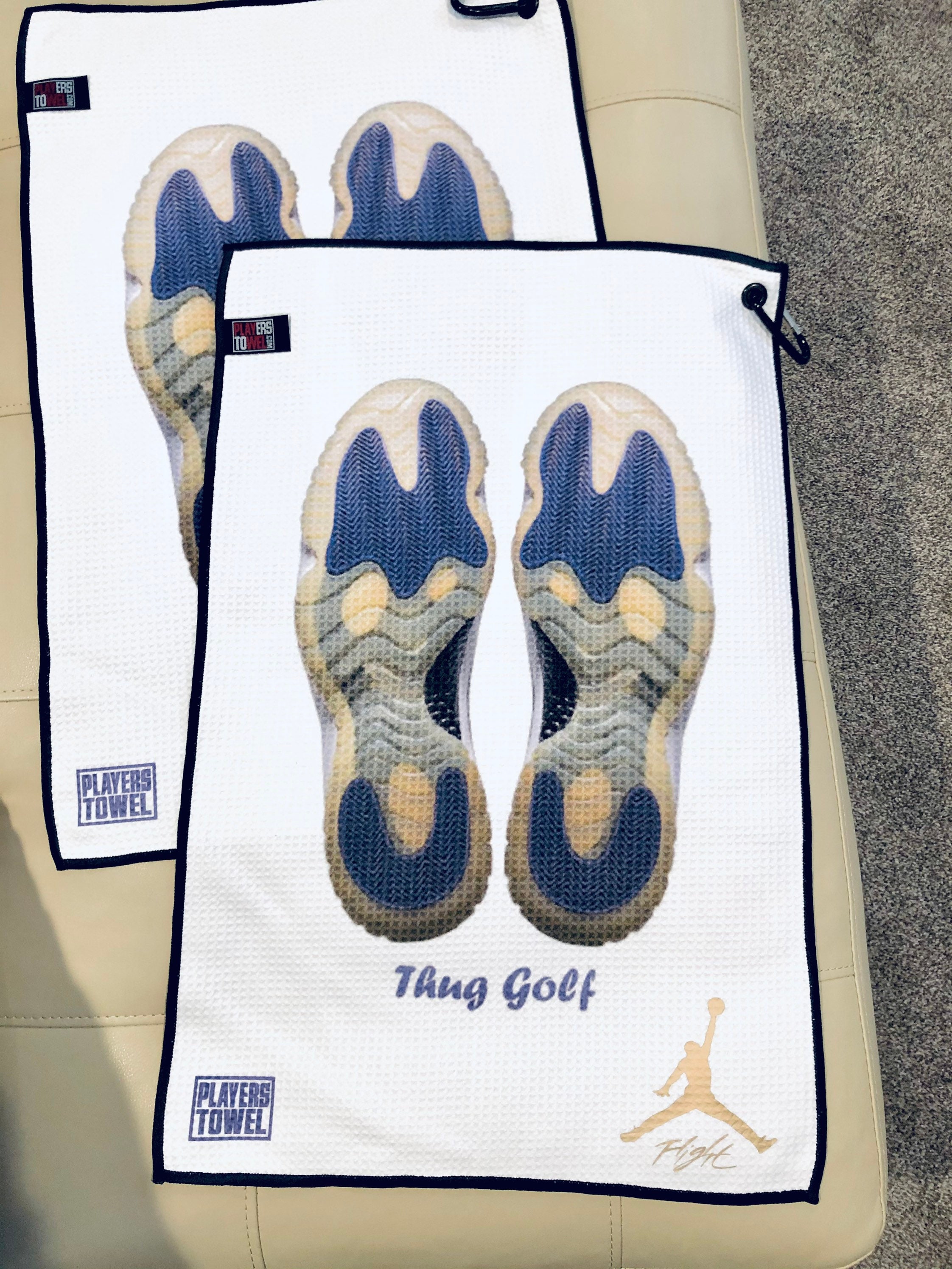 Air Jordan XI 11 Golf Mini Tour Towel Michael Jordan Flight Etsy