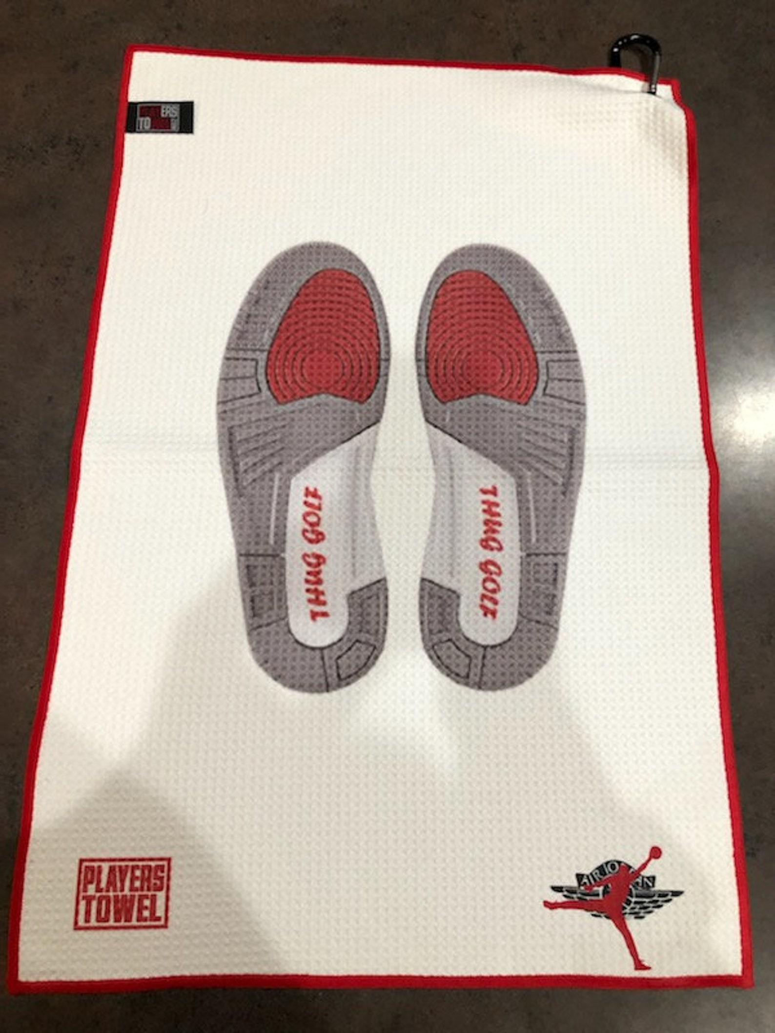 Air Jordan Jumpman 23 Chicago Banned Mini Tour Golf Towels Etsy