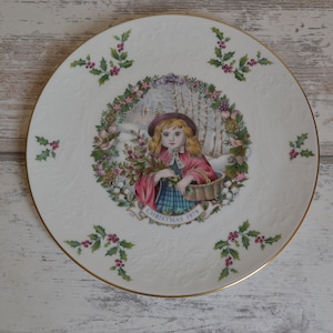 Vintage Christmas 1978 Royal Doulton Bone China Collectors Plate 21cm